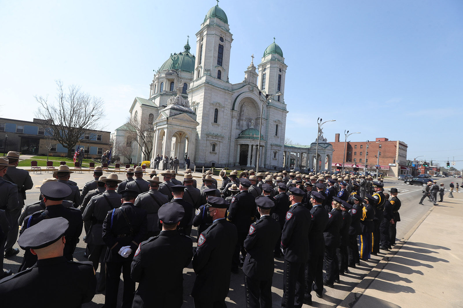 Paying respects together